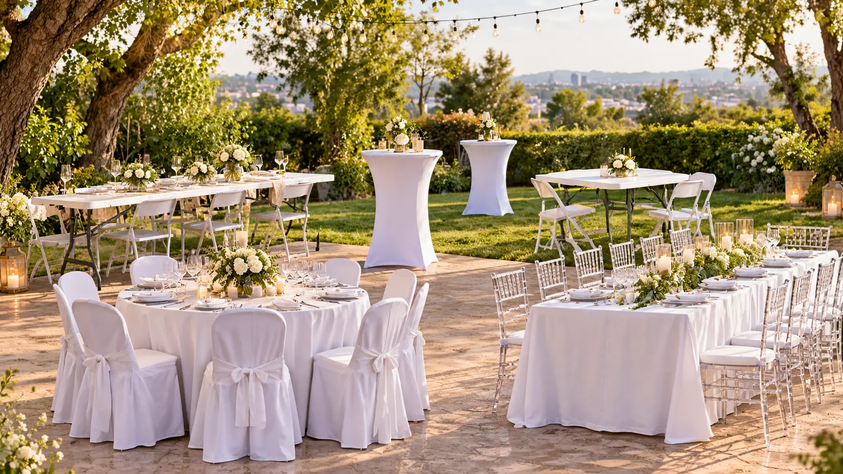 alquiler mesas eventos sevilla