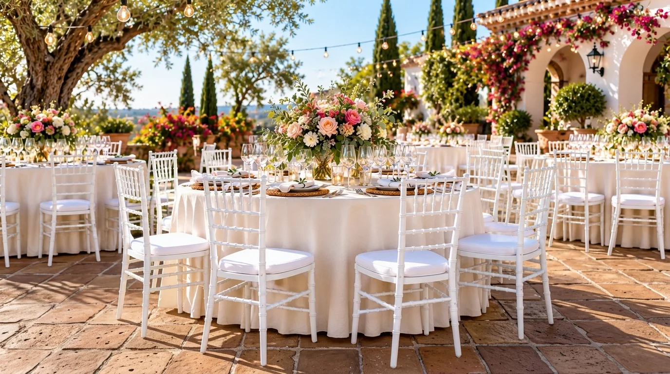 alquiler mobiliario bodas sevilla
