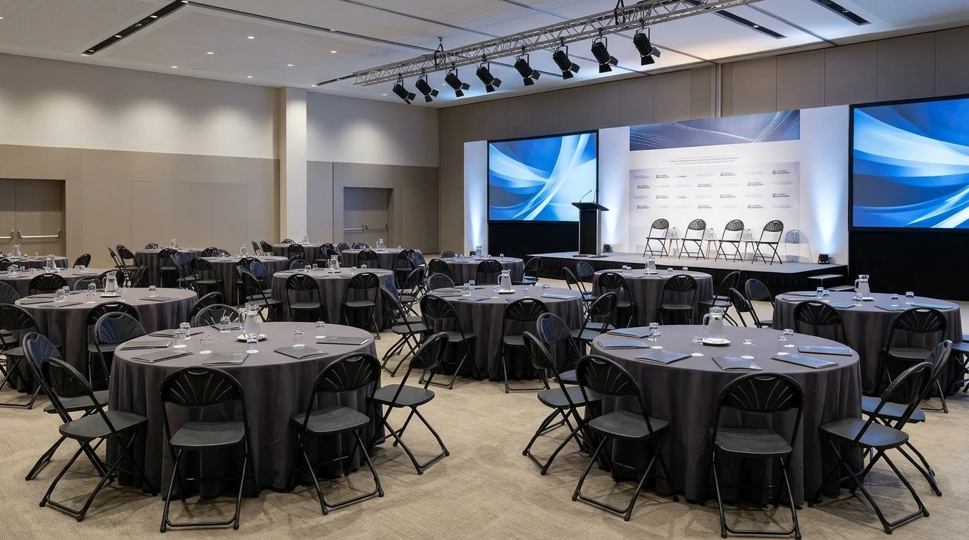 alquiler mobiliario evento corporativo sevilla