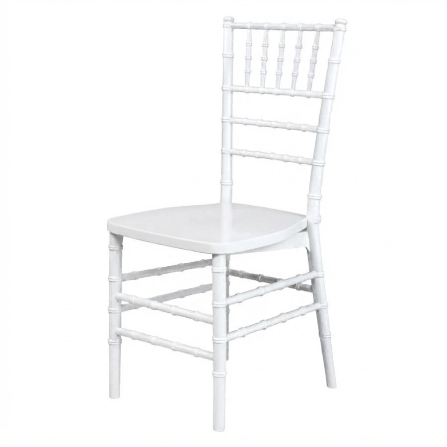 silla tiffany blanca