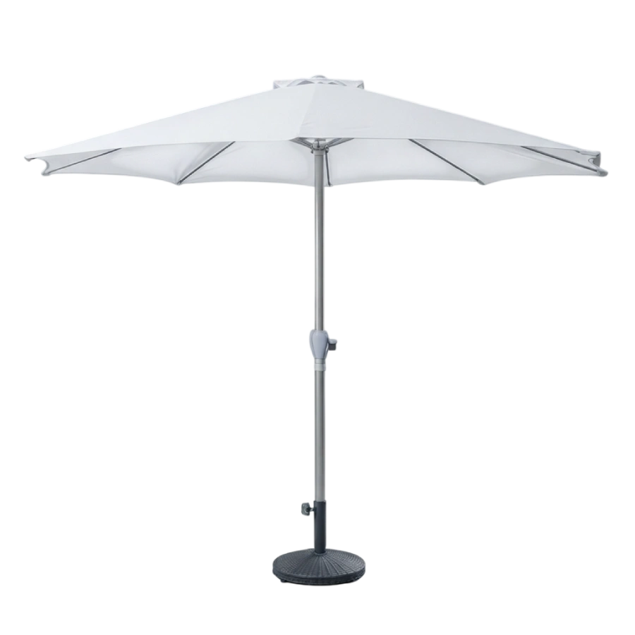 sombrilla 300 blanca